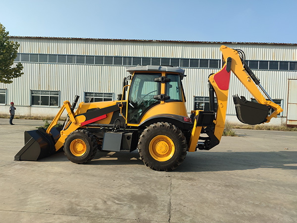 多功能轮式挖掘装载机