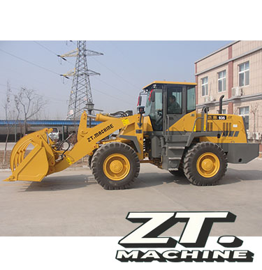 专业级轮式装载机，110kN 挖掘力 - 工地之王