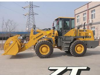 专业级轮式装载机，110kN 挖掘力 - 工地之王